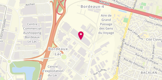Plan de Giga Arena, 9 Rue Dumont d'Urville, 33300 Bordeaux