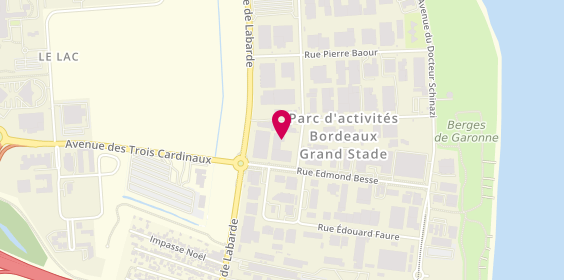 Plan de Block'Out, 3 Rue Georges Barrès, 33300 Bordeaux