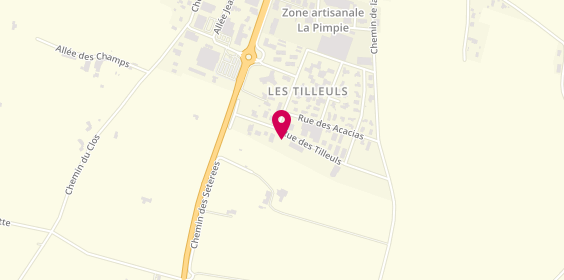 Plan de Convi'sport, Fitness, Sport, Bien-être, Zone Artisanale Les Tilleuls
12 Rue des Tilleuls, 26120 Montélier