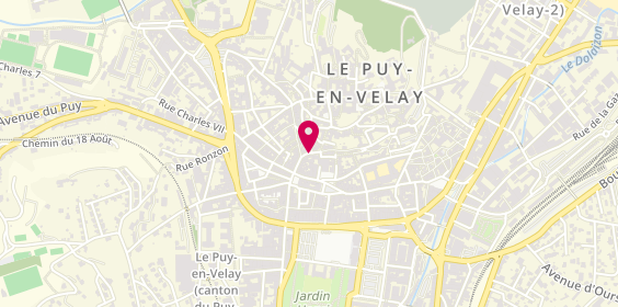 Plan de Electro fitness, 8 Rue Saulnerie, 43000 Le Puy-en-Velay