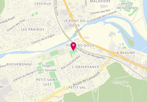Plan de Tournon Tain Tc, 10 Boulevard de Montgolfier, 07300 Tournon-sur-Rhône