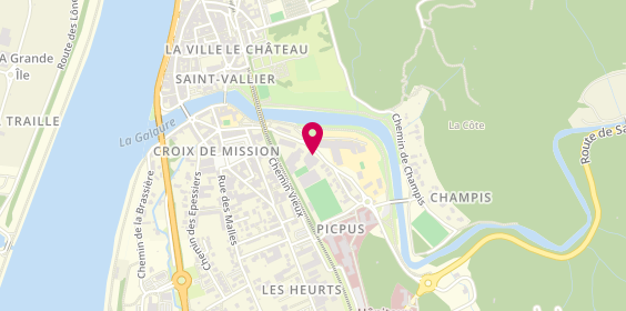 Plan de Gymnase Municipal St Vallier, 8 Rue de Picpus, 26240 Saint-Vallier