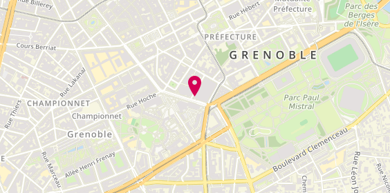 Plan de M - Coaching, Sport & Spa / Grenoble - Chavant, Rue Beccaria, 38000 Grenoble