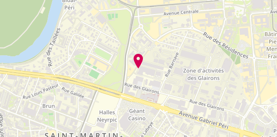 Plan de Paintball Park, 28 Rue Barnave, 38400 Saint-Martin-d'Hères