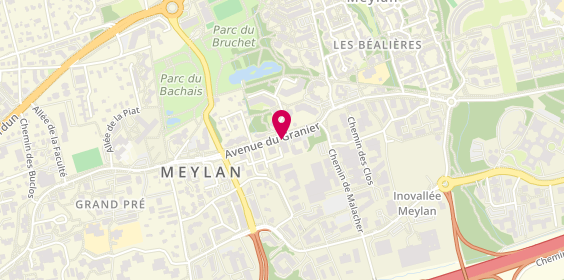 Plan de Meylan Fitness, 29 Bis Avenue Granier, 38240 Meylan
