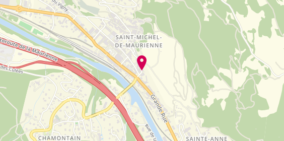 Plan de EXCOFFIER Mathieu, 6 Rue Saint Laurent, 73140 Saint-Michel-de-Maurienne