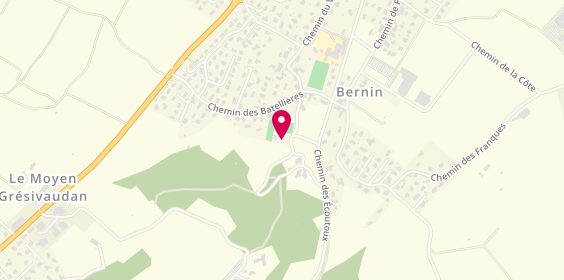 Plan de Tennis Club de Bernin, 930 chemin du Vivier, 38190 Bernin