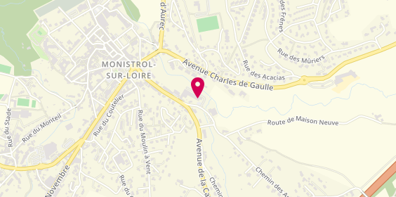 Plan de Union Départementale des Associations Familiales, la Paumellerie chemin des Âgés, 43120 Monistrol-sur-Loire