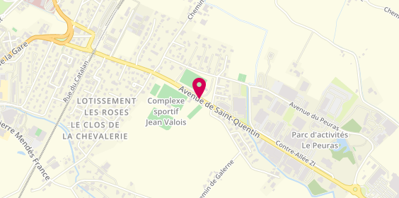 Plan de Fitaccess, Route Saint Quentin, 38210 Tullins