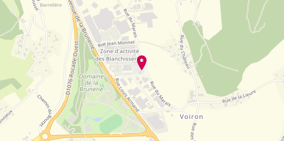 Plan de L'Appart Fitness Voiron, Zone Industrielle des Blanchisseries
Rue Louis Leprince Ringuet, 38500 Voiron