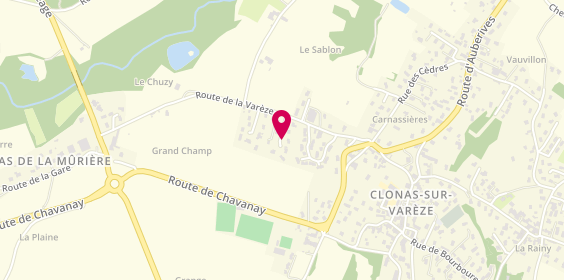 Plan de Tennis Club de Clonas sur Varèze, Grange Basse, 38550 Clonas-sur-Varèze