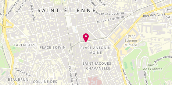 Plan de Basic Fit Ii, Av. De la Libération 6, 42000 Saint-Étienne