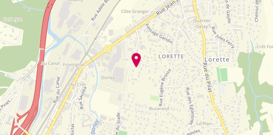 Plan de Luca Romeo, 10 Rue Anatole France, 42420 Lorette