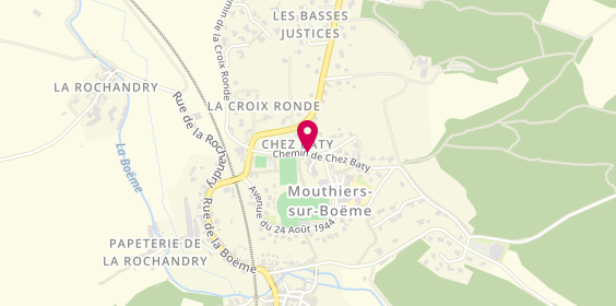 Plan de Mouthiers Tc, 1 Bis chemin de Chez Baty, 16440 Mouthiers-sur-Boëme