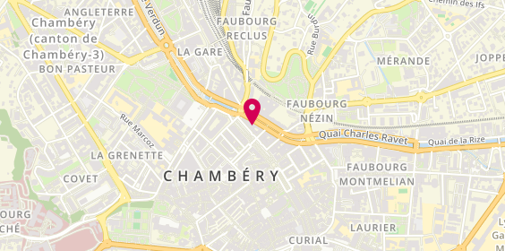Plan de Basic Fitt, Boulevard de la Colonne 24, 73000 Chambéry