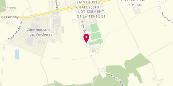 Plan de Saint Just Chaleyssin T.C, Stade Omnisport
Route du Stade, 38540 Saint-Just-Chaleyssin