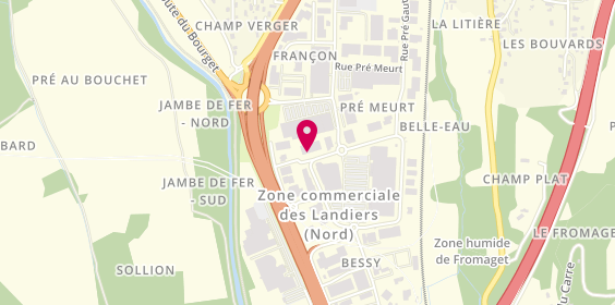 Plan de L'Orange Bleue, 543 avenue de Villarcher, 73000 Chambéry