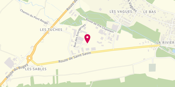 Plan de Bowling, Stde Eglise Saint Savin, 38300 Saint-Savin
