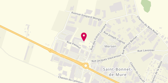 Plan de CrossFit Gones, 8 Rue Pasteur, 69720 Saint-Bonnet-de-Mure