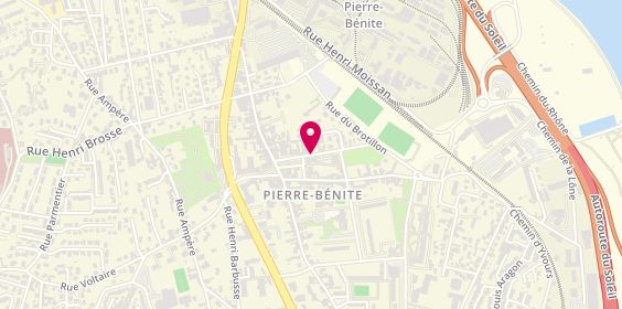 Plan de Foyer de Jeunes & Education Pop, 5 Rue Lucie Aubrac, 69310 Pierre-Bénite