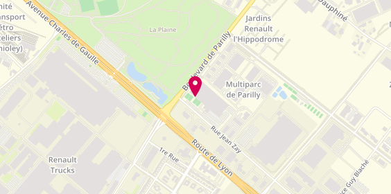 Plan de Urban Soccer, 52 Rue Jean Zay, 69800 Saint-Priest