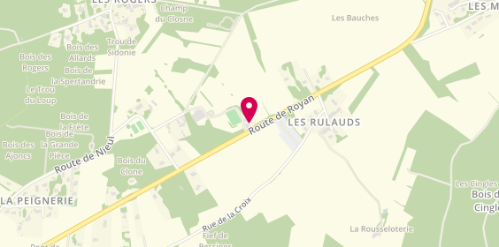 Plan de Les Allards, 123 Route de Saintes, 17810 Pessines