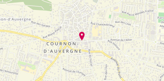 Plan de Avantage Clem, 25 Rue du Commerce, 63800 Cournon-d'Auvergne