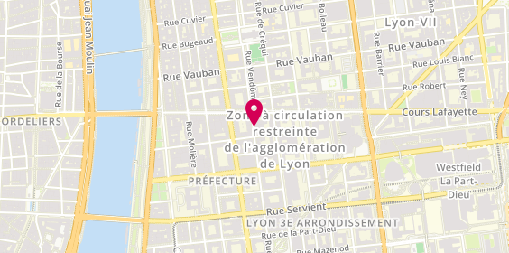 Plan de Wellness Sport Club, 153 Rue Vendôme, 69003 Lyon