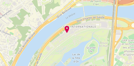 Plan de Leaf Circle, 84 Quai Charles de Gaulle, 69006 Lyon