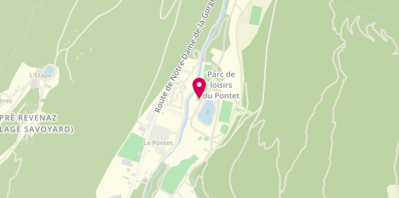 Plan de Parc de Loisirs du Pontet - Les Contamines-Montjoie, 524 Chem. Du Praz, 74170 Les Contamines-Montjoie