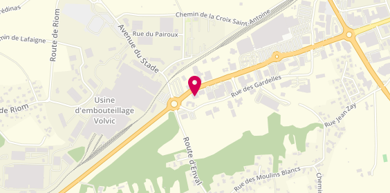 Plan de Fitness Factory, Rue des Gardelles Espace Mozac, 63200 Malauzat