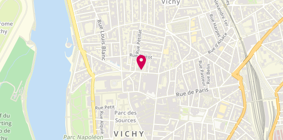 Plan de Gymnase Fleurs de France, 9 avenue Victoria, 03200 Vichy