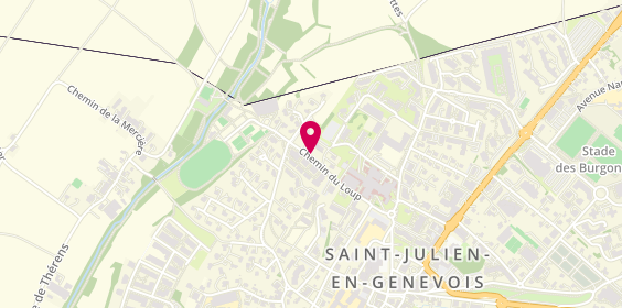 Plan de Tennis Club Saint Julien, Stade Paguette Chemin Loup, 74160 Saint-Julien-en-Genevois