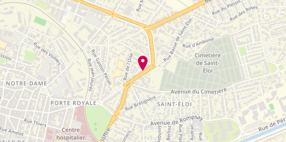 Plan de Atlantonic Studio, 19 Rue de Dompierre, 17000 La Rochelle