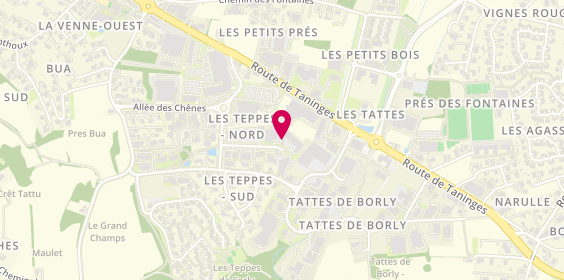 Plan de Au QG, 10 Rue des Artisans, 74100 Vétraz-Monthoux