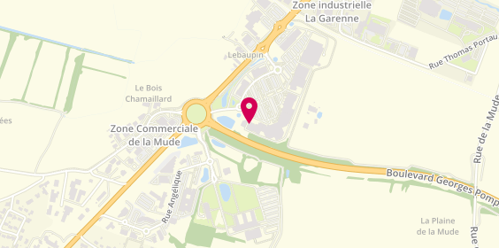 Plan de L'Orange Bleue, 21 Route de la Rochelle, 79000 Bessines