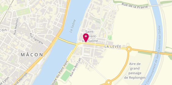 Plan de La Palestre, 35 Rue de la Levée, 01750 Saint-Laurent-sur-Saône
