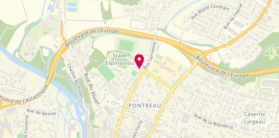 Plan de Stade Espinassou, 57 Rue Sarrazine, 79000 Niort