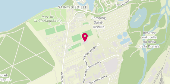 Plan de Tennis Club de Ripaille, 109 avenue de Saint-Disdille, 74200 Thonon-les-Bains