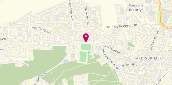 Plan de Tc Jardais, Rue de la Tourette, 85520 Jard-sur-Mer