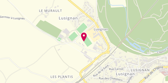 Plan de Pays Mélusin Basket, Route Saint Germier, 86600 Lusignan