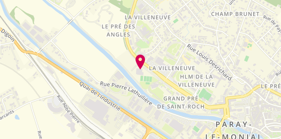 Plan de Paray le Monial T.C, 17 Boulevard Henri Régnier, 71600 Saint-Yan