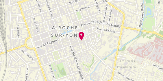 Plan de Ligue de Tennis des Pays de la Loire, 25 Rue des Halles, 85000 La Roche-sur-Yon