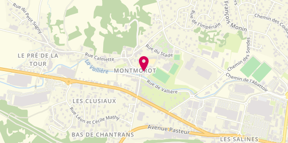 Plan de Olympique Montmorot, place de la Mairie, 39570 Montmorot
