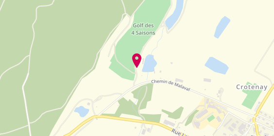 Plan de Golf des 4 Saisons - Parcours 9 trous au cœur du Jura, Chem. De Malaval, 39300 Crotenay