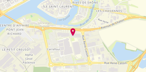 Plan de Fitness Park By Moving, 2 Rue René Cassin, 71100 Chalon-sur-Saône