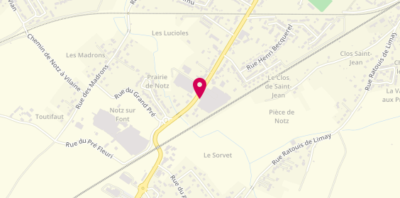 Plan de Les 4 Eléments, 189 avenue d'Argenton, 36000 Châteauroux