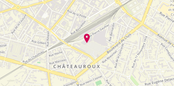 Plan de Basic Fit, Rue Pierre Gaultier
Boulevard de Cluis 47, 36000 Châteauroux