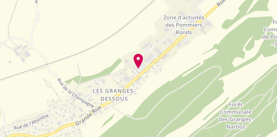 Plan de Crossfit Pontarlier, 4 Grande Rue, 25300 Granges-Narboz