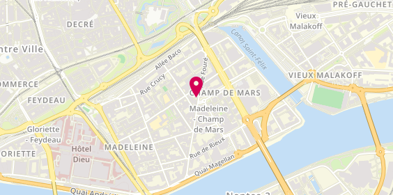 Plan de Squash Nantais, 20 Rue Fouré, 44000 Nantes